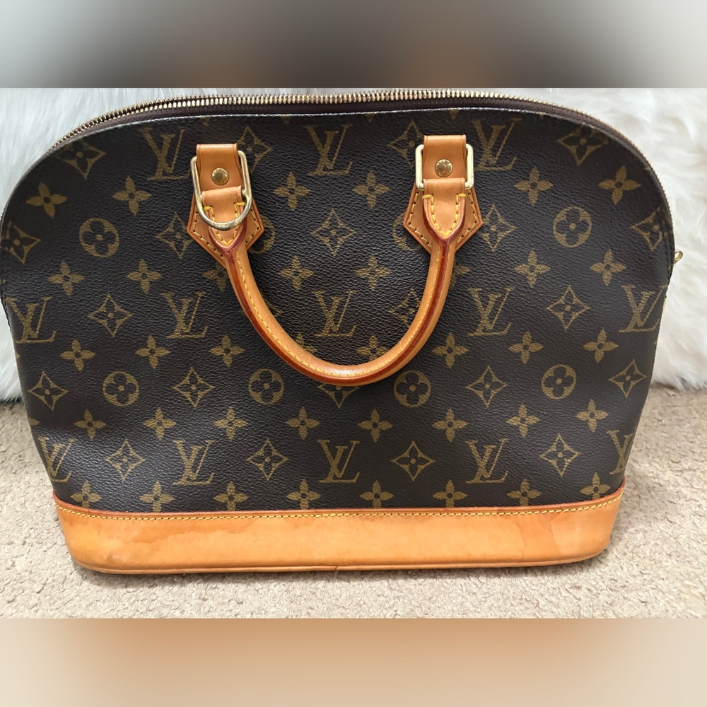 Louis Vuitton Brown Monogram Satchel